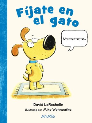 cover image of Fíjate en el gato